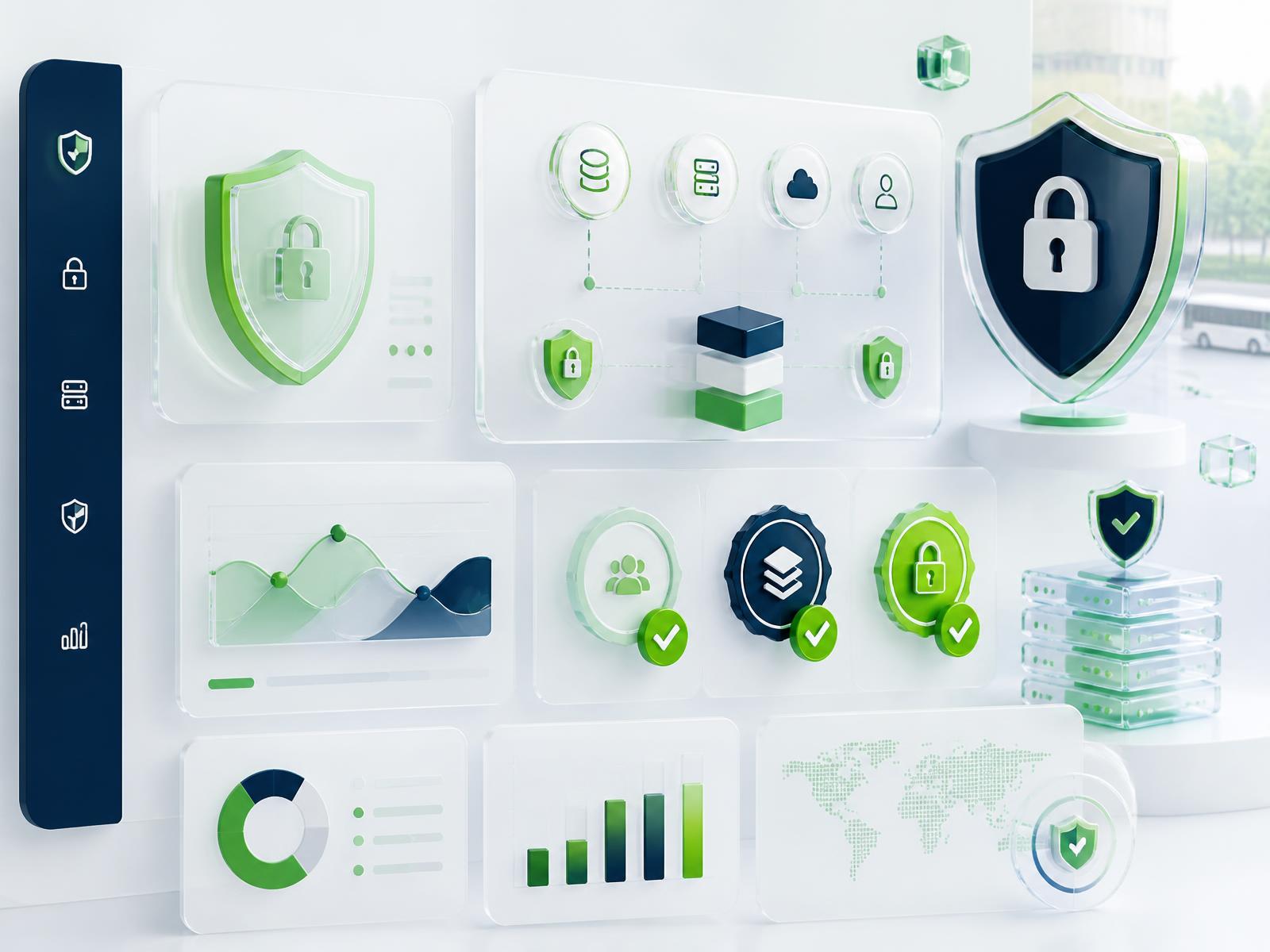 Security and compliance architecture visualization